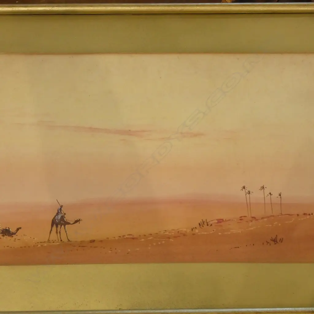 4 EGYPTIAN WC LANDSCAPES 175x325mm Image 1++
