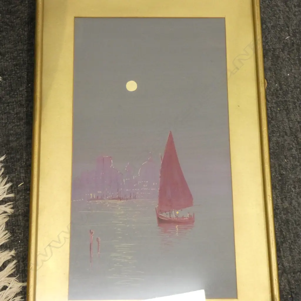 4 EGYPTIAN WC LANDSCAPES 175x325mm Image 1++