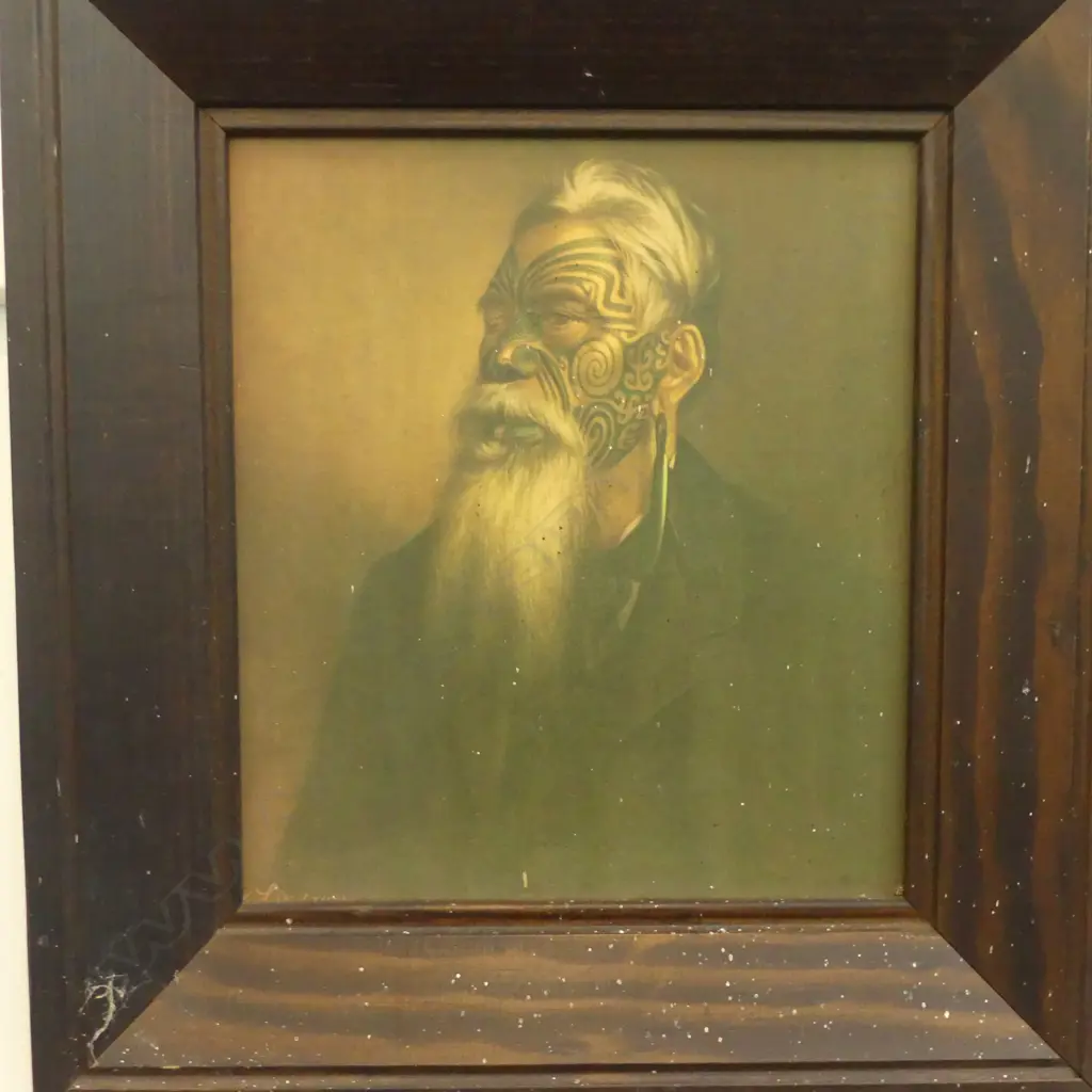 4 GOTFRIED LINDAUER MAORI PORTRAIT PRINTS 235x210mm  Image 1++