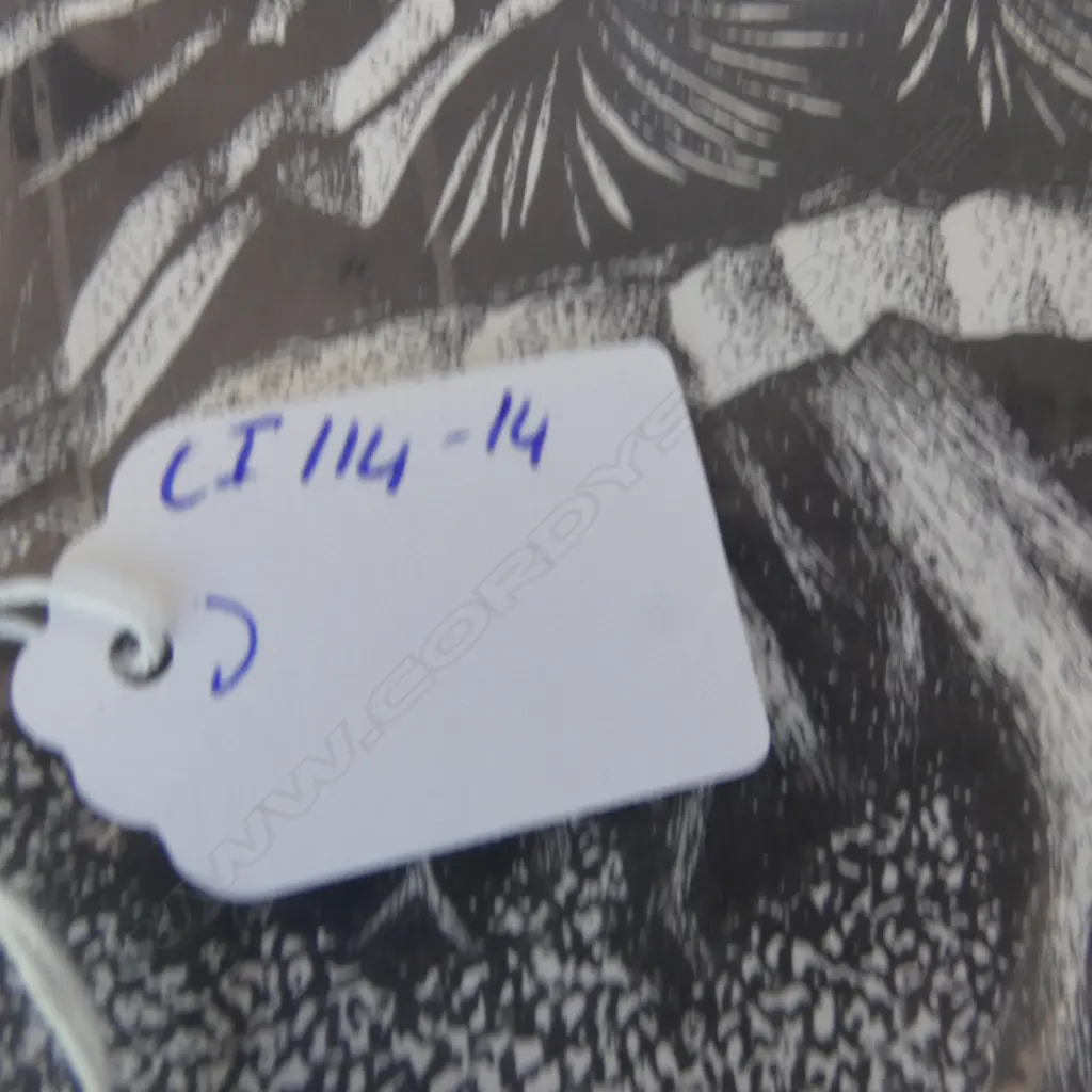 REI HAMON, UNTITLED (NIKAU) 1979, LITHOGRAPH ED. 276/600, 545 X 730MM (UNFRAMED) Image 1++