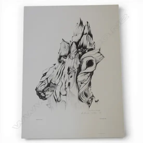 REI HAMON, UNTITLED, LITHOGRAPH ED. 546/600, 760 X 560MM (UNFRAMED)