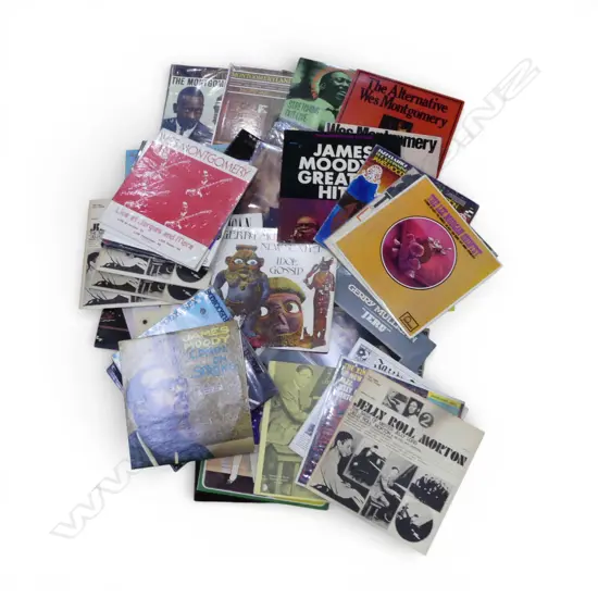 ASST. JAZZ LPs JAMES MOODY, GERRY MULLIGAN, WES MONTGOMERY etc Provenance: Ex Collection Wellington Choy