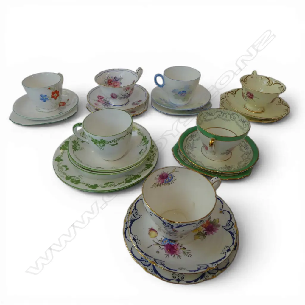 8 SELLEY CHINA CSPS MIXED PATS Image 1++