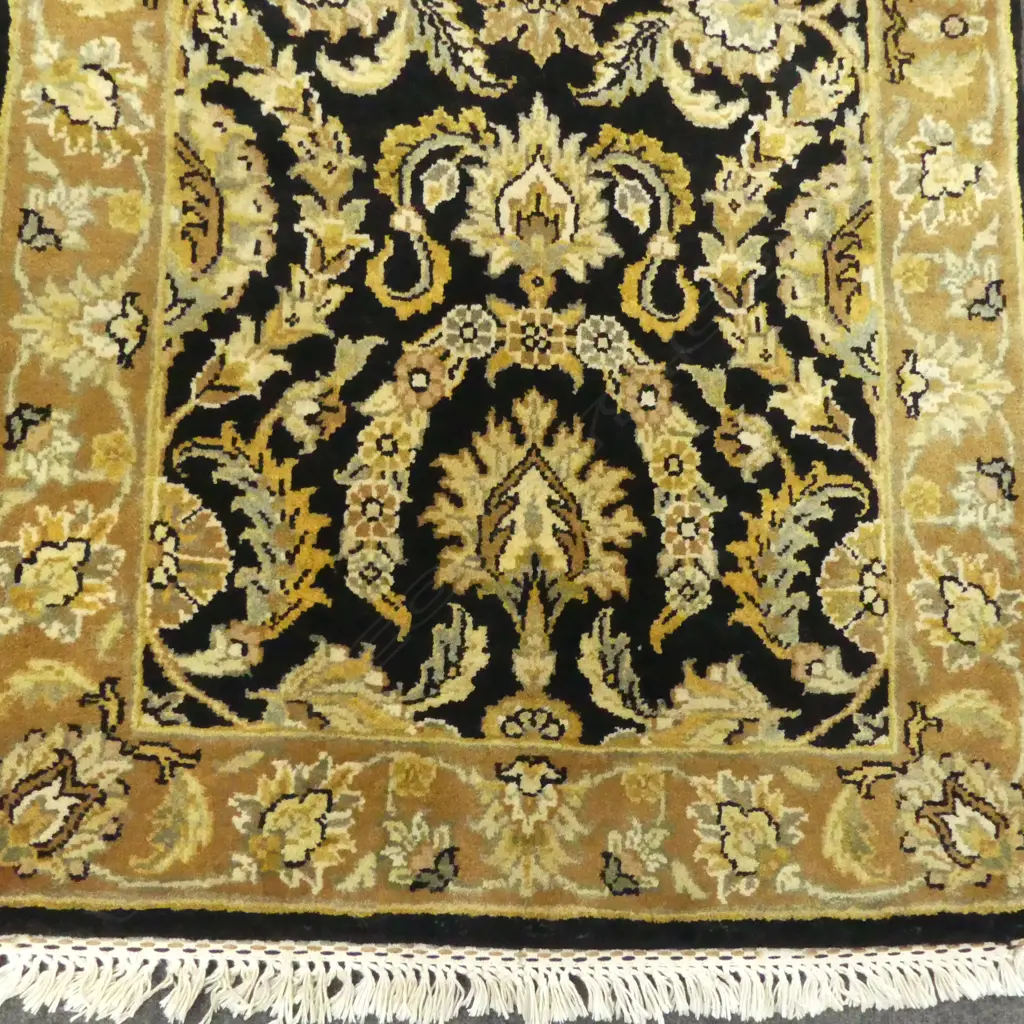 HAND KNOTTED WOOL PILE RUNNER 2500x780mm Image 1++