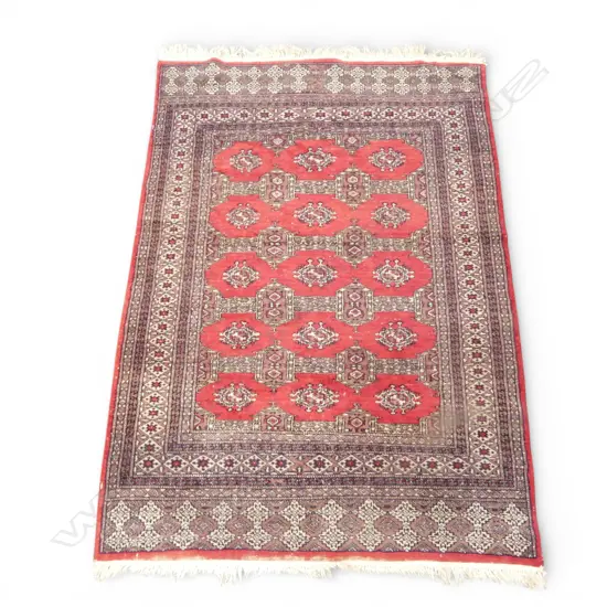 HAND KNOTTED WOOL PILE RUG 1730x1220mm