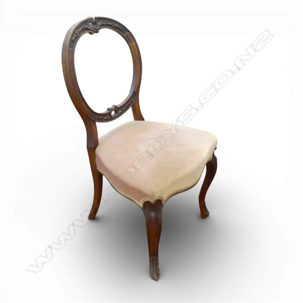 VICTORIAN BALLOON BACK DINING CHAIR Image 1++