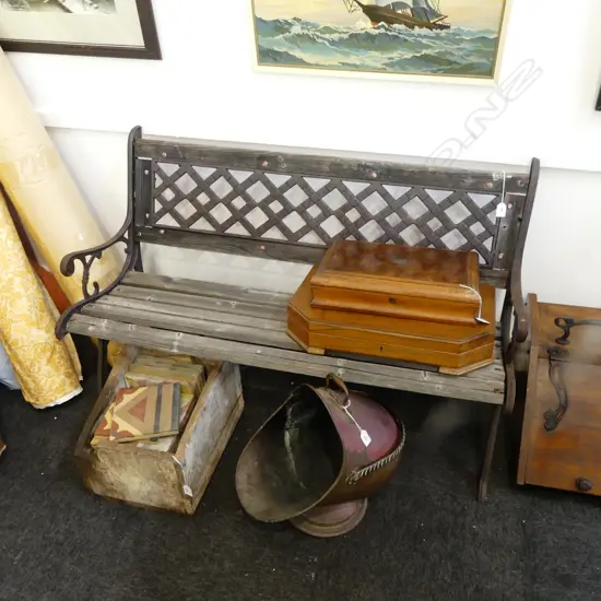 GARDEN BENCH W.1150mm