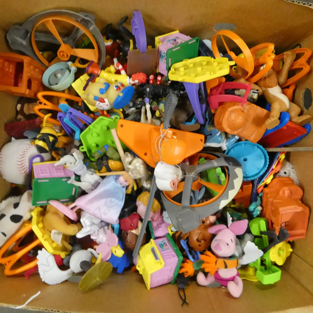 BOX OF MCDONALD TOYS Image 1++