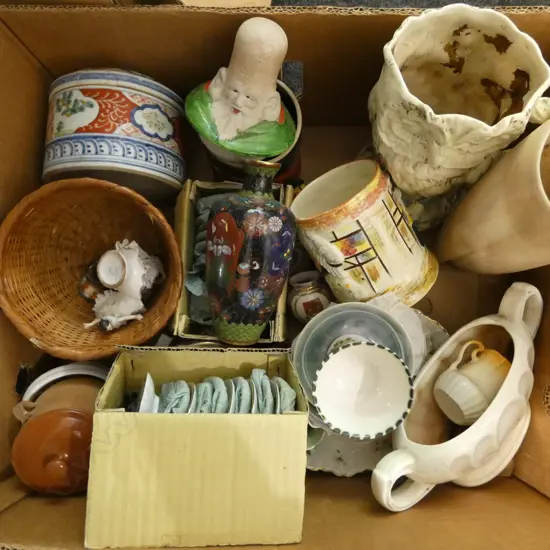 ASST. CHINA, ORIENTAL ITEMS ETC