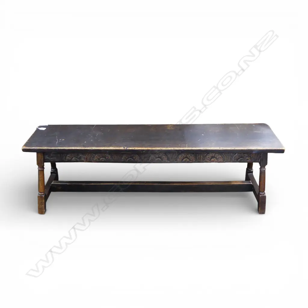 RUSTIC WOODEN BENCH 1390x300x440mm Image 1++