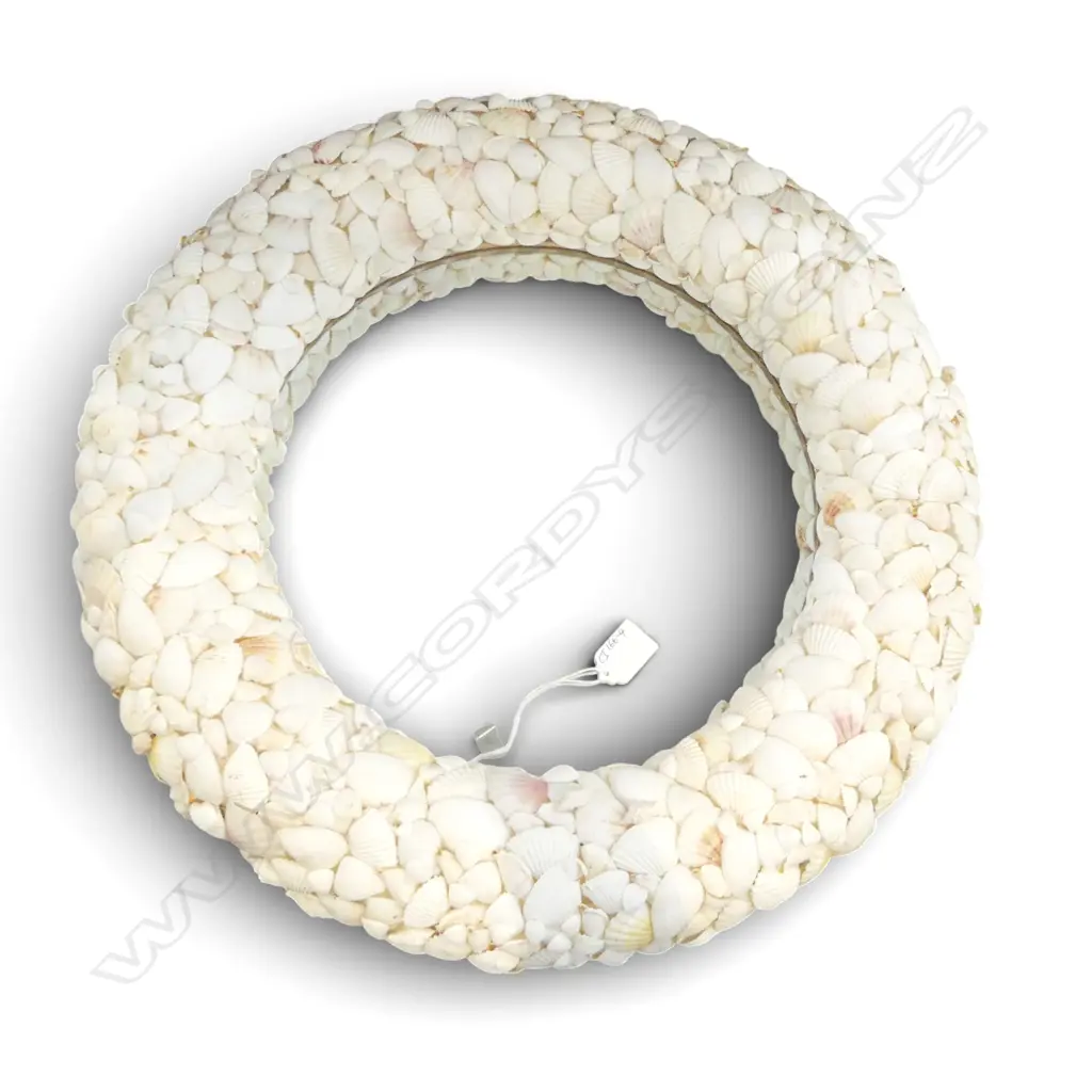 SHELL CIRCLE MIRROR Dia.510mm Image 1++