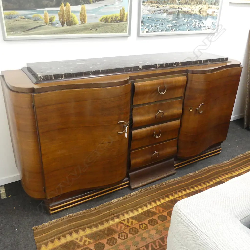 DECO SIDEBOARD 2200x590x1060mm MARBLE TOP Image 1++