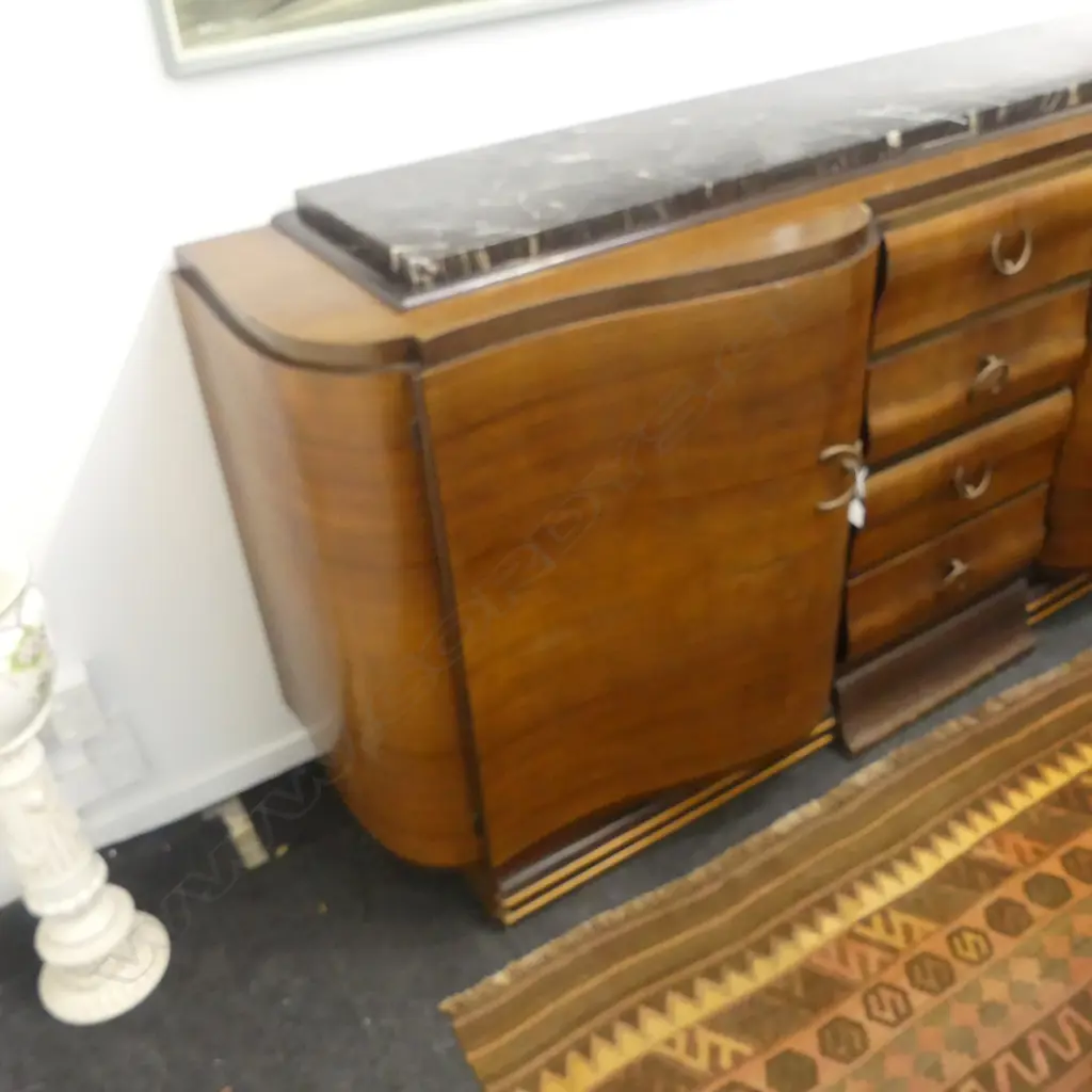 DECO SIDEBOARD 2200x590x1060mm MARBLE TOP Image 1++