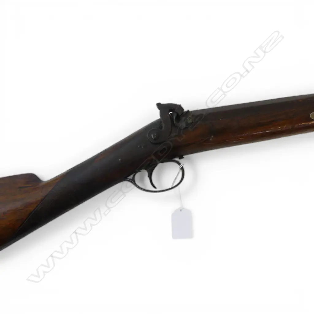 19thC BLACK POWDER RIFLE percussion cap. No license required.  Image 1++