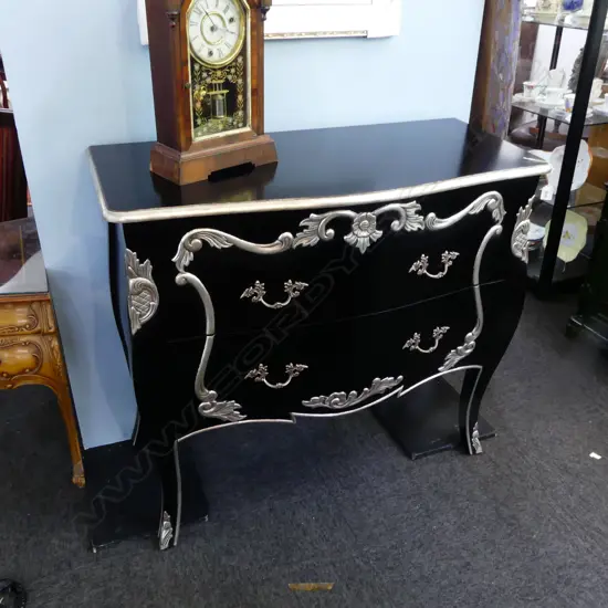 FRENCH STYLE BOMBE CHEST OF DRAWERS 1000x450x900mm