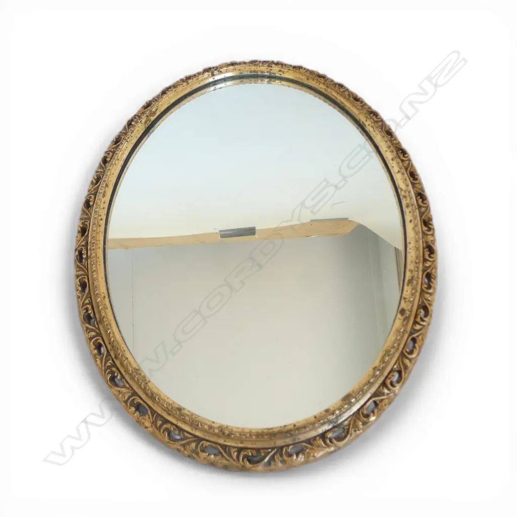 GILT FRAMED MIRROR 390x290mm Image 1++
