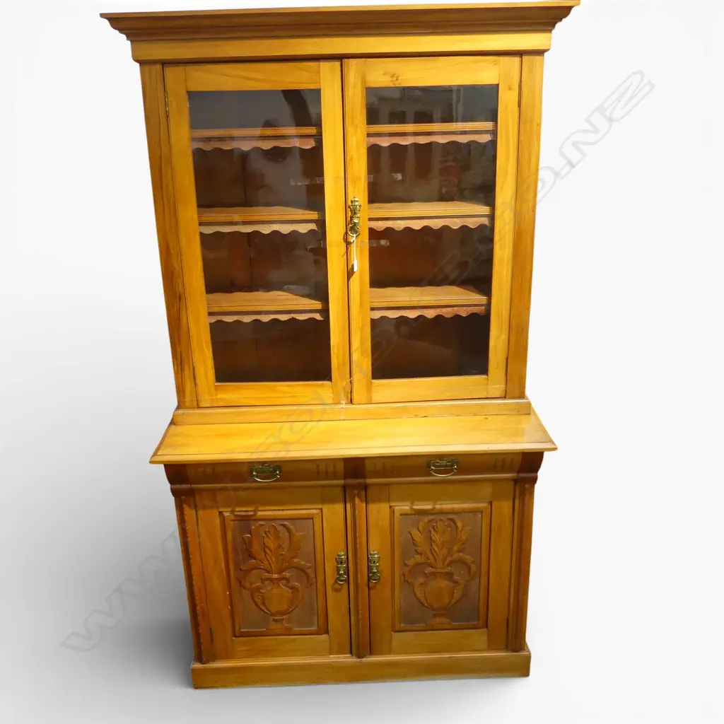 ANTIQUE BOOKCASE CABINET 1220x540x2170mm Image 1++
