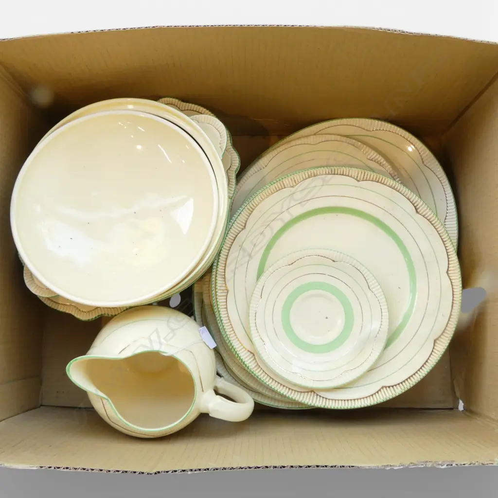 ASST. CLARICE CLIFF DINNER CHINA  Image 1++