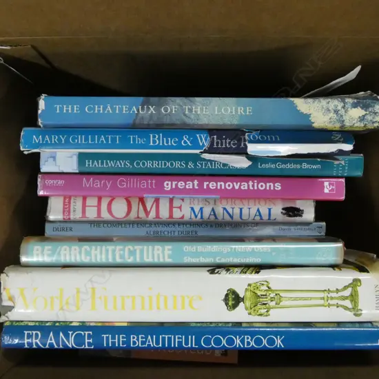 ASST. BOOKS; INTERIOR DESIGN INTEREST