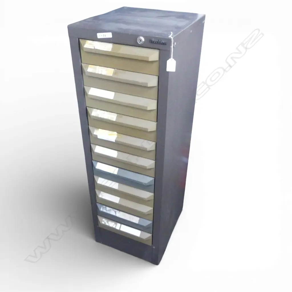11 DRAWER FILING CABINET 335x380x1020mm Image 1++