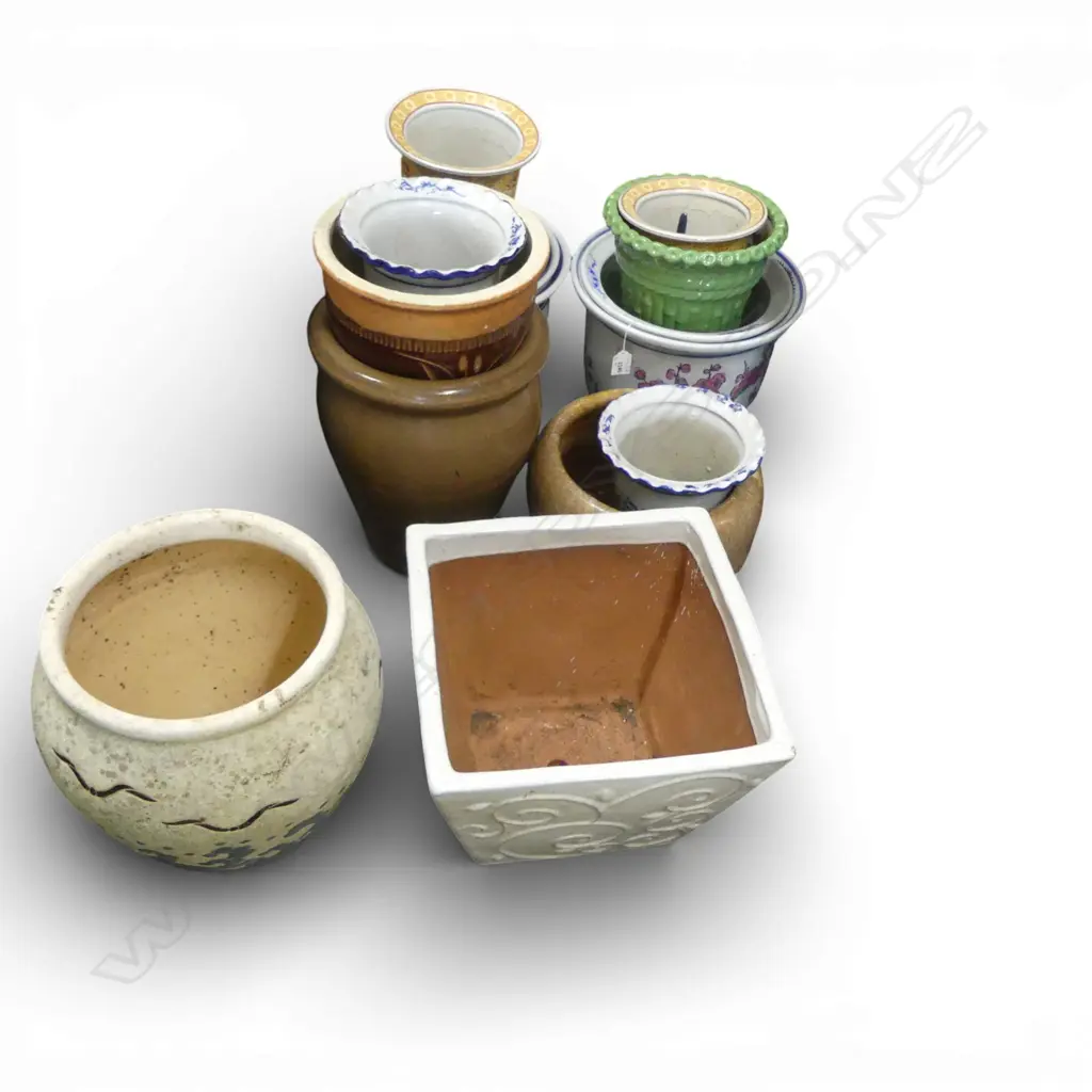 14 ASST. GARDEN PLANT POTS Image 1++