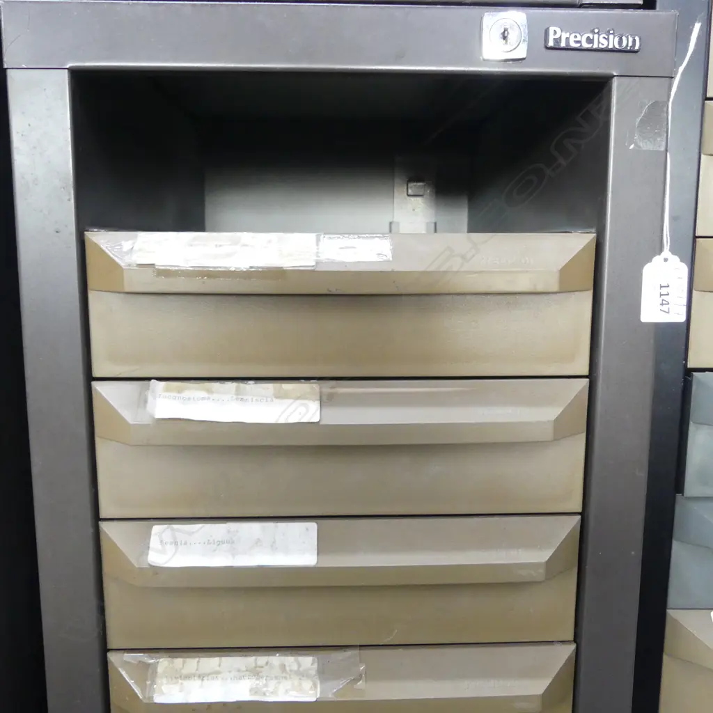 11 DRAWER FILING CABINET 335x380x1020mm - 1 DRAWER MISSING Image 1++