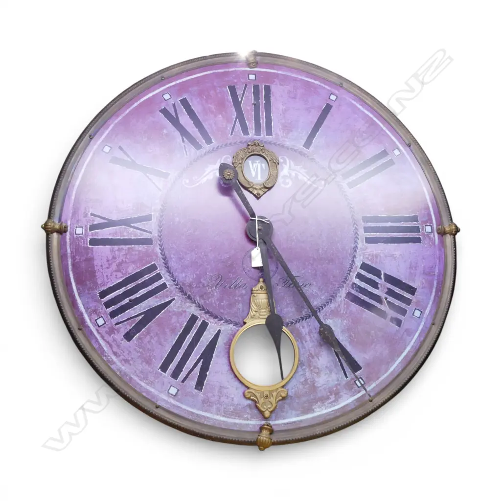 LG ANTIQUE STYLE WALL CLOCK 780mm dia Image 1++