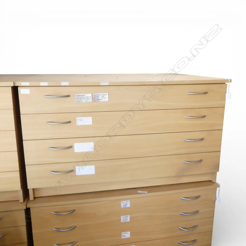 4 DRAWER PLAN CABINET 1000x740x570mm Image 1++