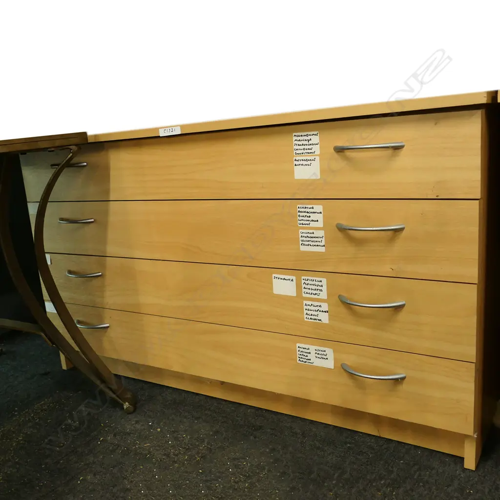 4 DRAWER PLAN CABINET 1000x740x570mm Image 1++