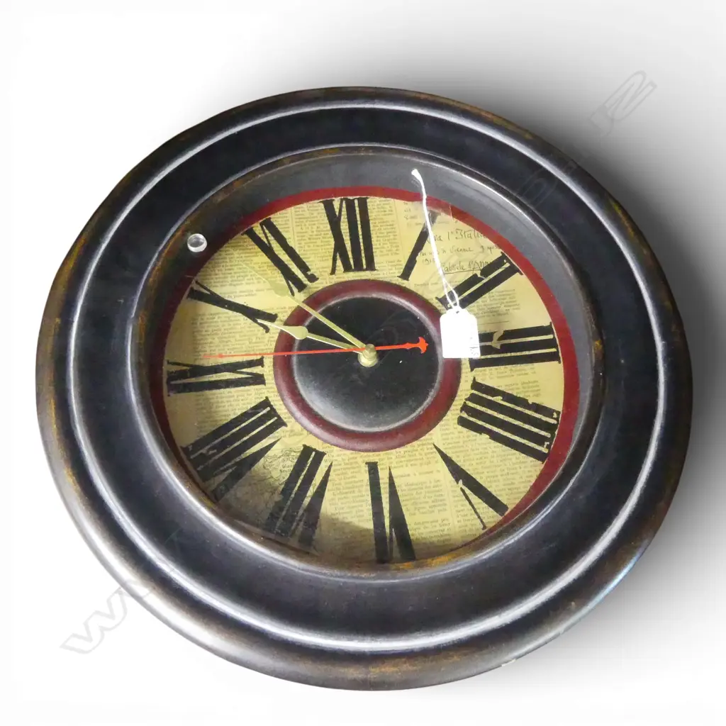 DECORATIVE CLOCK 415mm dia Image 1++