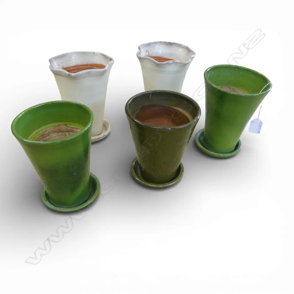 5 TERRA FIRMA PLANT POTS H.180mm Image 1++