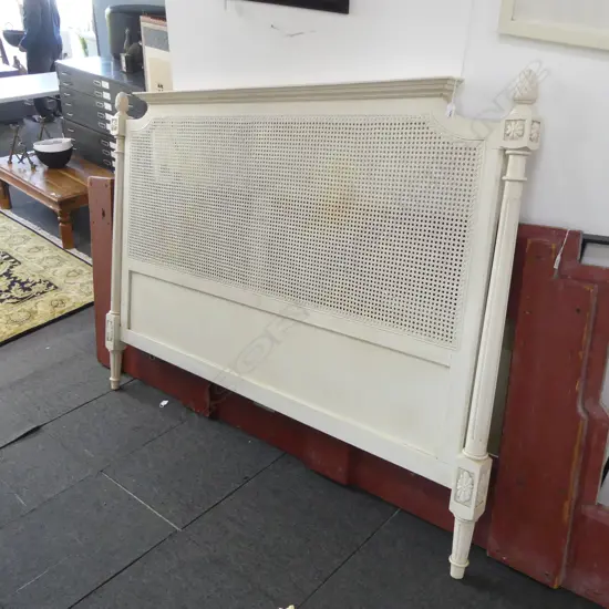 WHITE PAINTED FRENCH STYLE HEAD BOARD 1860 x 1340mm