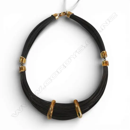 9CT ELEPHANT HAIR NECKLACE