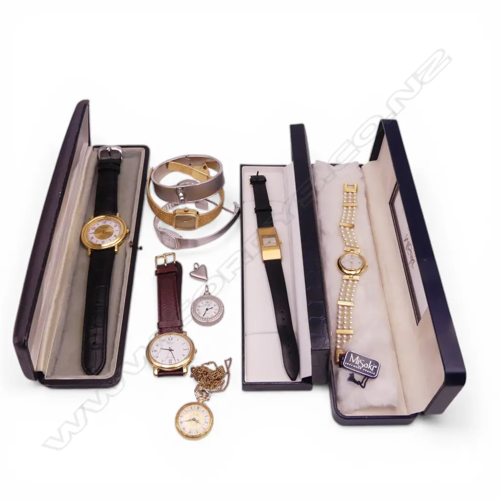 NINE ASSTD LADIES WRIST WATCHES Image 1++