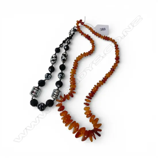 AMBER NECKLACE + OTHER