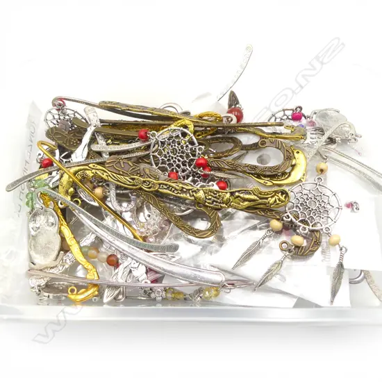 QTY METAL BOOKMARKS, new old stock