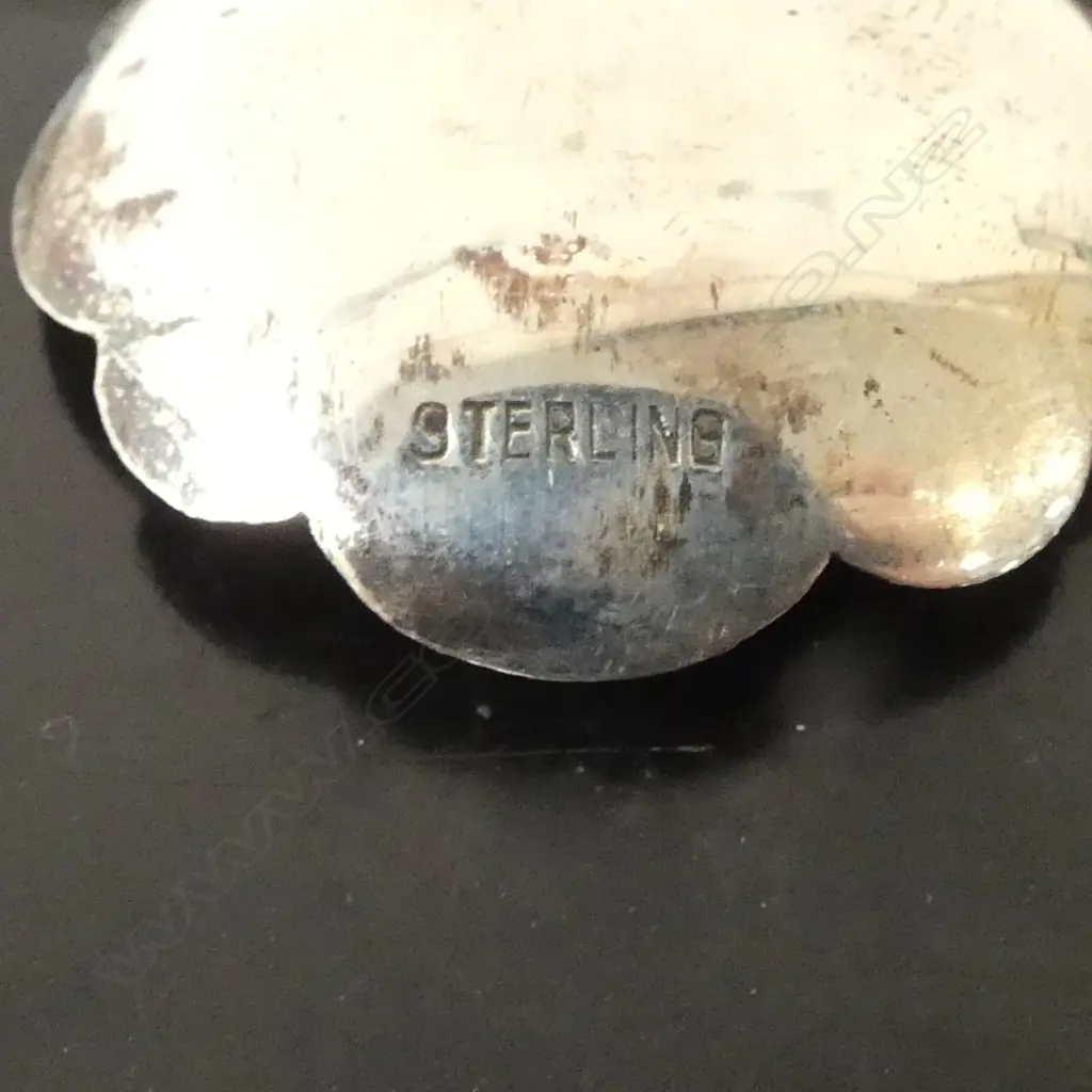 7 ORIENTAL STERLING SILVER TEASPOONS 35gms Image 1++