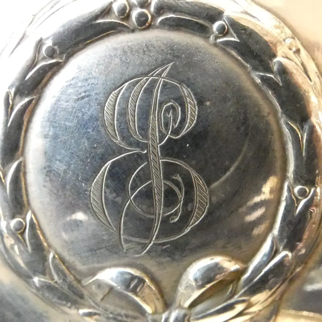 QUALITY 5 PCE M.T. WETZLAR GERMAN (MUNICH) .800 SILVER TEA & COFFEE SET ON TRAY, OVER 2.5KG weights in description... Image 1++