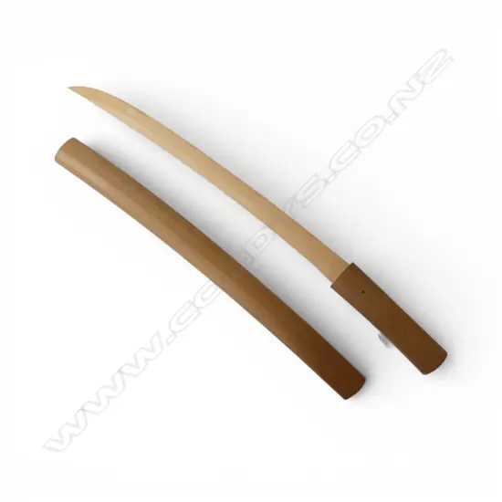 JAPANESE WAKIZASHI SHIRASAYA SLEEPING SCABBARD for short sword. L.675mm