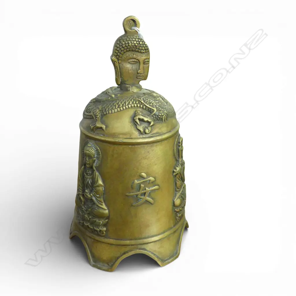 ORIENTAL BRASS BELL H.230mm Image 1++