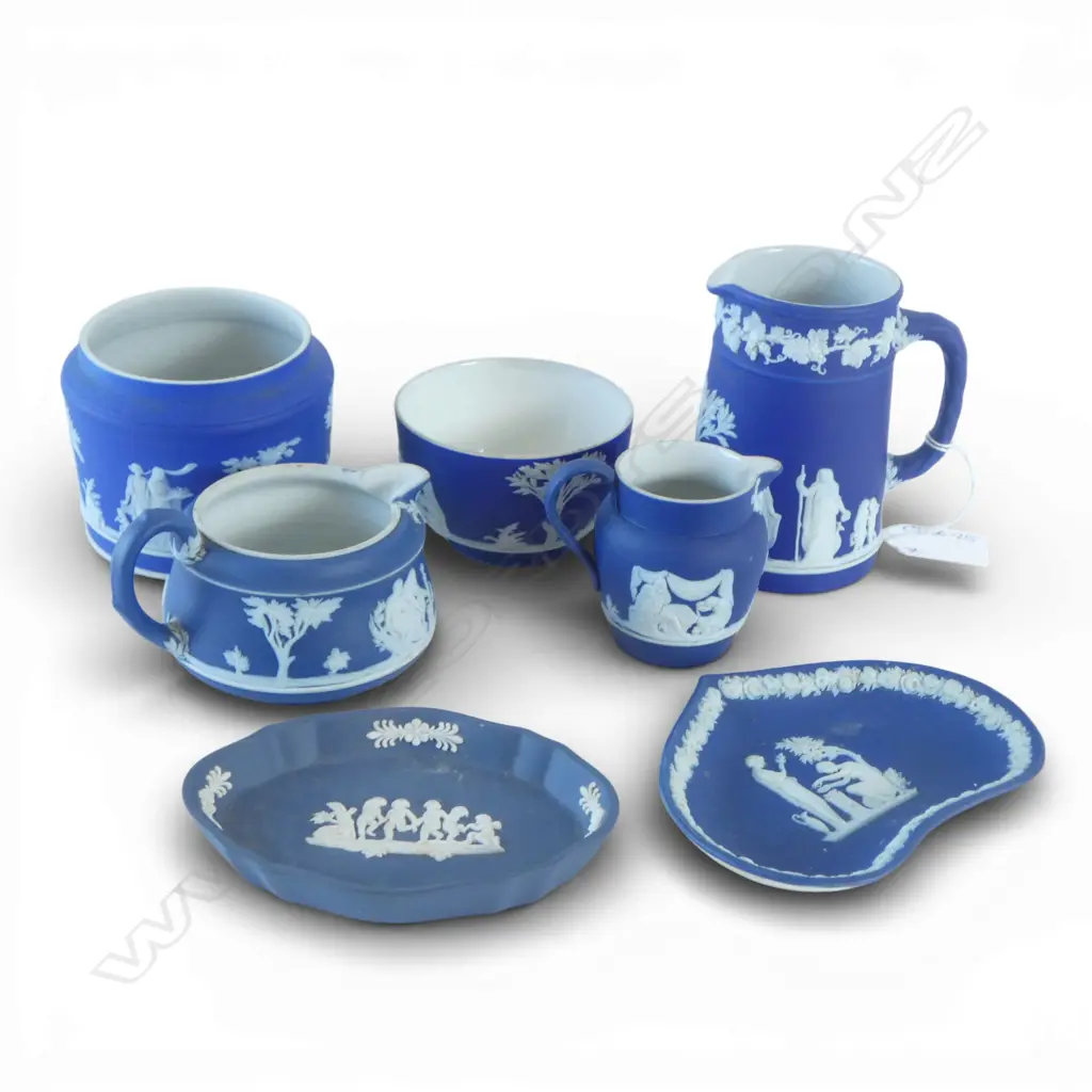 7 WEDGWOOD JASPERWARE PCES Image 1++