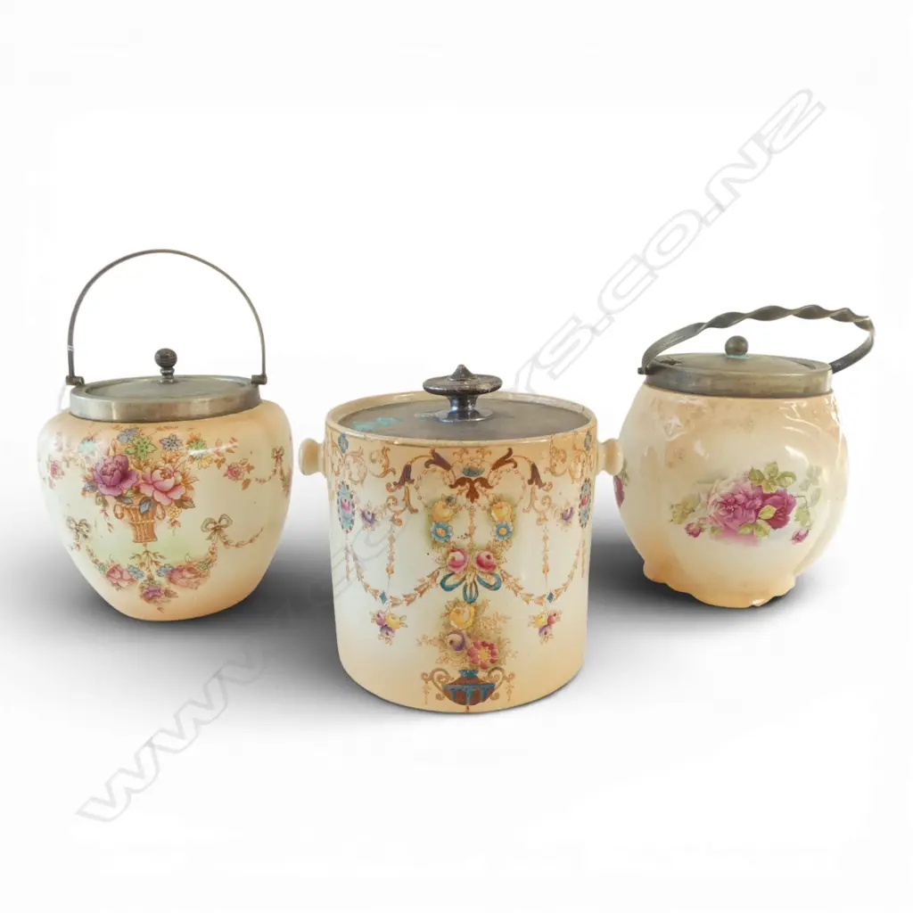 3 BISCUIT BARRELS faults H.170mm Image 1++