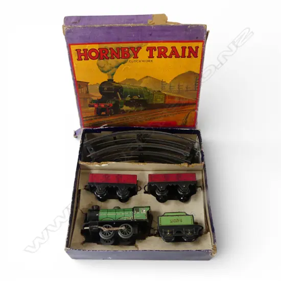 HORBY TRAIN SET, BOXED