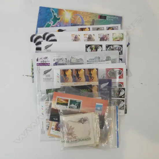 NZ STAMPS & BANK NOTES INCL. 2x MILLENIUM $10