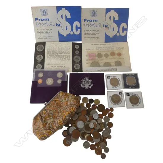 ASST. COINS, COMMEMORATIVE DOLLARS, PROOF SETS ETC