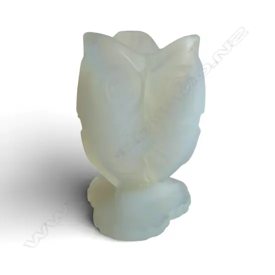 ETLING FISH VASE, REPAIRED H.210mm