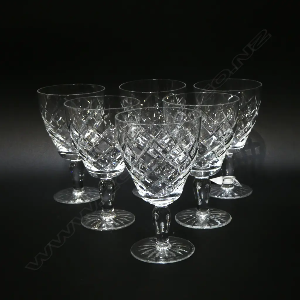 6 ORREFORS CRYSTAL KOROLINA GLASSES Image 1++