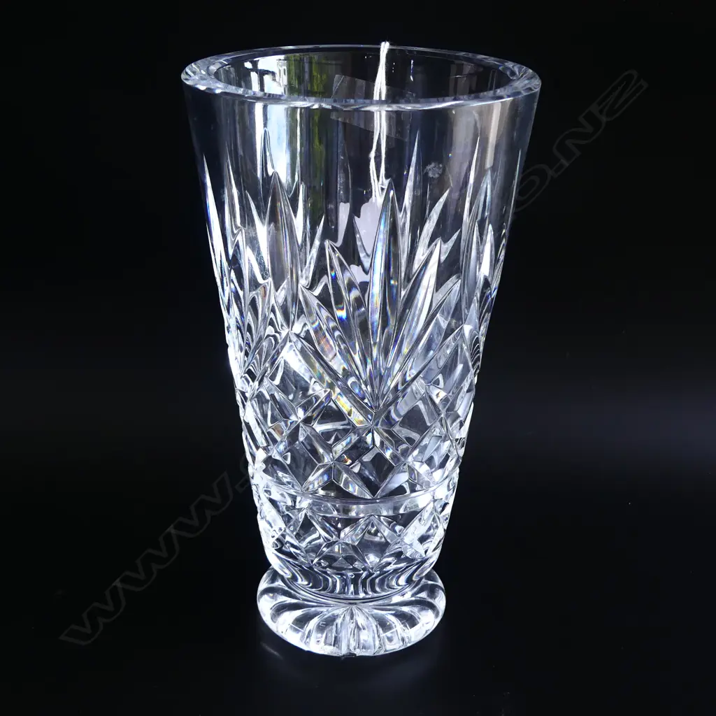 WATERFORD CUT CRYSTAL LISMORE PAT. VASE H.210mm Image 1++