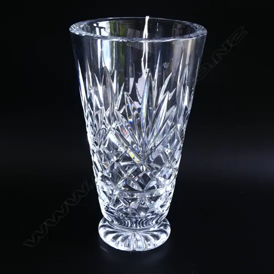 WATERFORD CUT CRYSTAL LISMORE PAT. VASE H.210mm