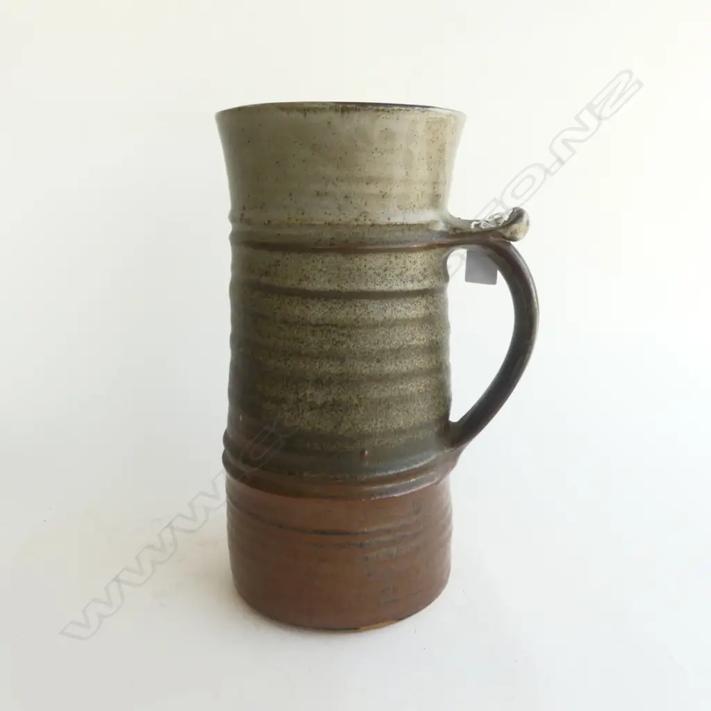 NZ STUDIO POTTERY GIANT TANKARD H350 Image 1++